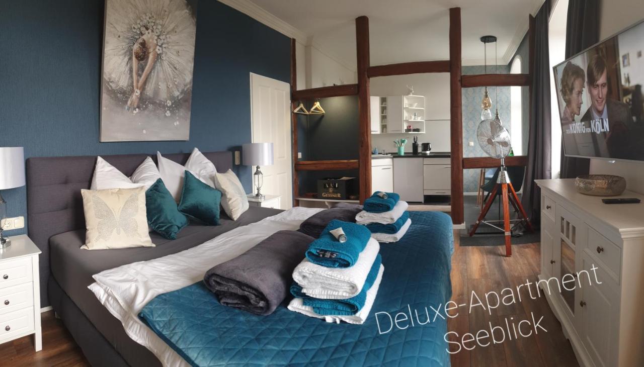Luna Et Sol - Haus Am See Seeblick-Apartment Seehausen  Extérieur photo